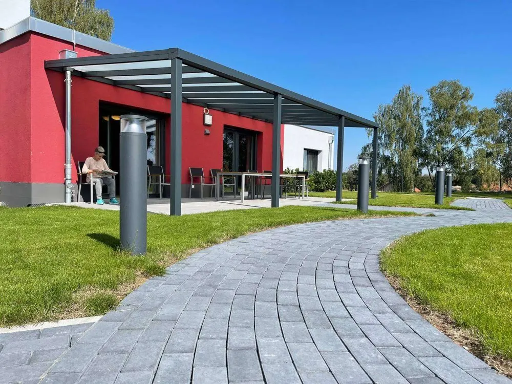 Aluminium-Terrassenüberdachung Hegenberger Erlangen